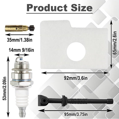 Qiuwanzia MS170 C1Q-S57 Carburetor for STIHL 017 018 MS180 MS 170 MS 180 Chainsaw Parts Replaces for Zama C1Q-S57A C1Q-S57B 1130-120-0603 1130 124 0800 with carburetor repair kits