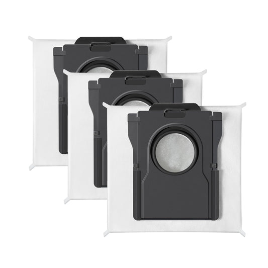 DREAME 3.2L Dust Bags Compatible with X50Ultra/X40Ultra/L50Ultra/L40Ultra/L10sUltraGen2/L10sProUltra/L40sUltra Series/Aqua10 Series/L40UltraGen2, Collecting Hair, Dirt, Dust, and Debris (3 PCS)