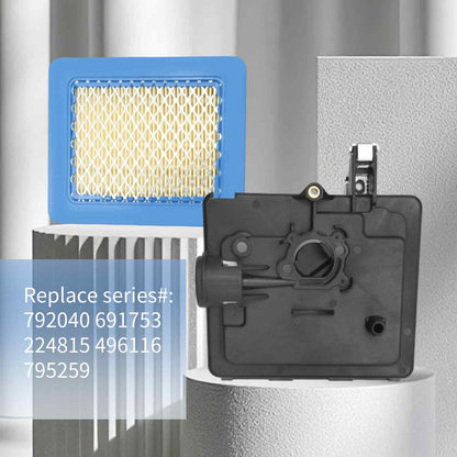 Anxingo 795259 Air Filter Cleaner Primer Base Replacement for Briggs & Stratton 122000 Model Engines 224815 691753 792040 496116 for 5HP to 6.75HP Engine 128700 121H00 122H00 122T00 Lawn Mower