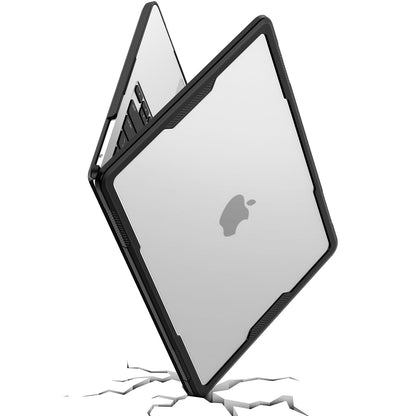 BlueSwan Ultimate Protection Case for MacBook Air 13 inch, M5 M4 M3 M2 2026-2022 A3449 A3240 A3113 A2681, Thickened Edge Sturdy TPU Bumper Hard Shell, Matte Protective Case for MacBook Air 13.6 Laptop