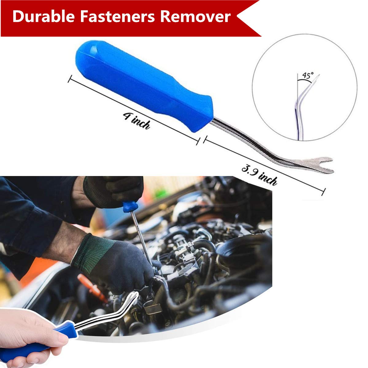Car Push Retainer Clips 750PCS with 16Most Popular Push Pins for Automotive Parts Sizes Auto Screw Clips with Blue Fastener Remover Tool for Toyota GM Ford Honda Acura Chrysler