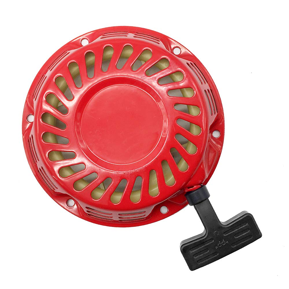 Anxingo GX160 Recoil Pull Starter Assembly Replacement Replacement for Honda GX120 GX160 GX200 5.5HP 6.5HP Generator Replacement for 28400-ZE1-003ZF 28400-ZH8-013YA, Stens 150-703, Oregon 31-052