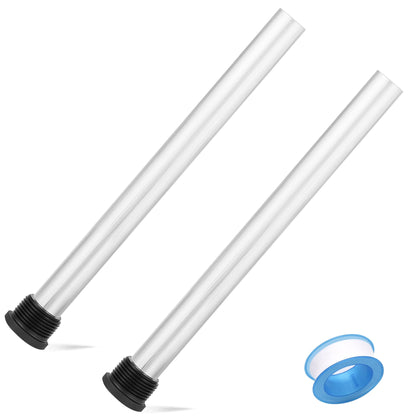 2 Pack RV Water Heater Anode Rod - 9.25" L x 3/4" NPT, Replacement Part for Suburban Water Heater 232767