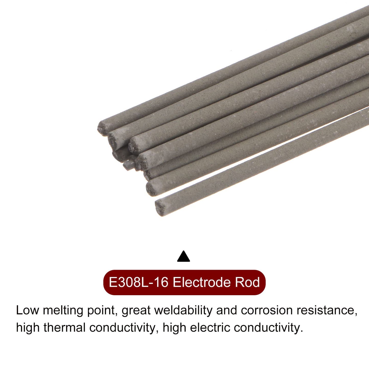 HARFINGTON E308L-16 Welding Rod 1/16" x 10" 304 Stainless Steel Welding Rod A102 Electrodes Solder for Welding Stainless Steel Galvanized Steel 0.29 Lb