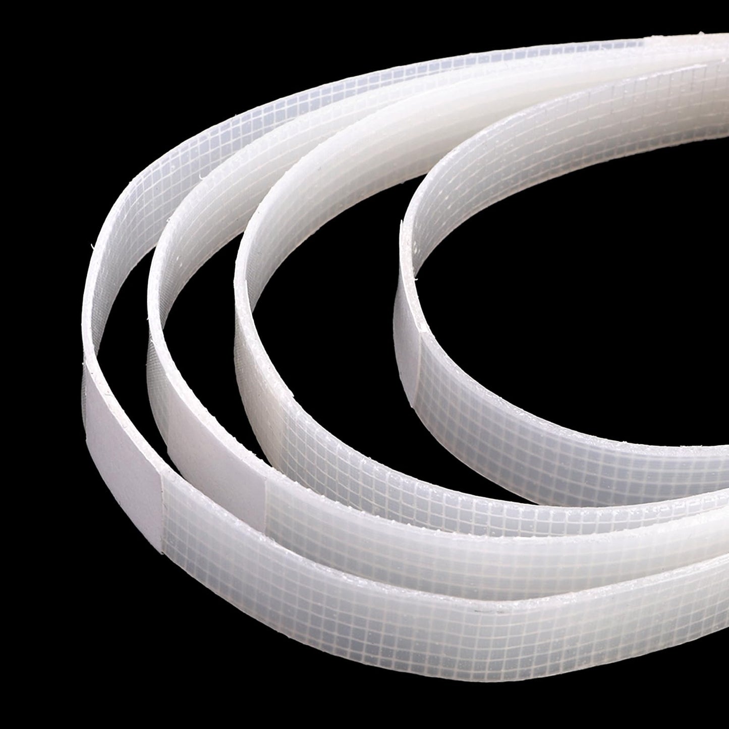 ZEAYEA 100 Pcs Glue Strips with Mesh Backing, 12 mm Hot Melt Adhesive Glue Strips for 80-110 Sheet Capacity, Thermal Binding Strips for Book Glue Binding Repair