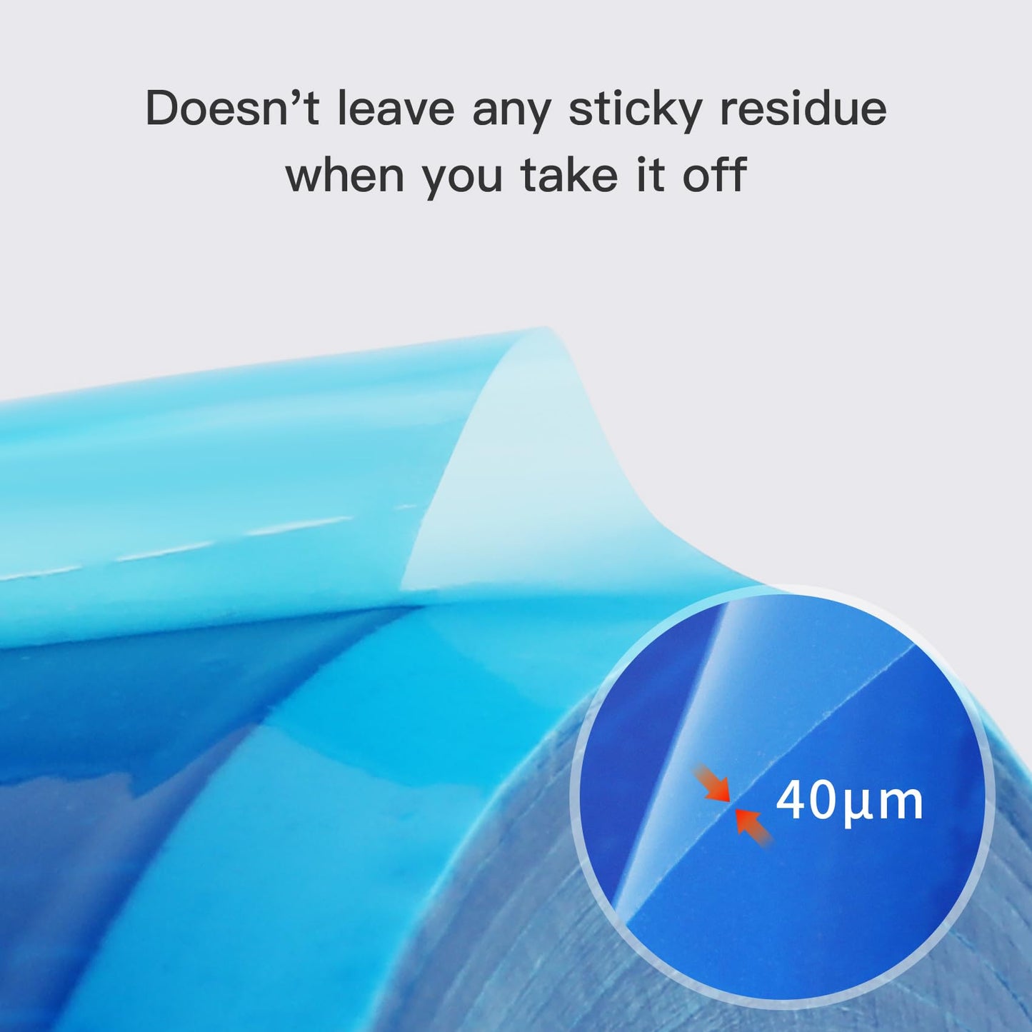 Annhua Dental Barrier Film Tattoo Plastic Wrap Blue with Dispenser Box, 4" x 6" Perforted Sheets Barrier Adhesive Tape Disposable - 1200 Sheets|1 Roll