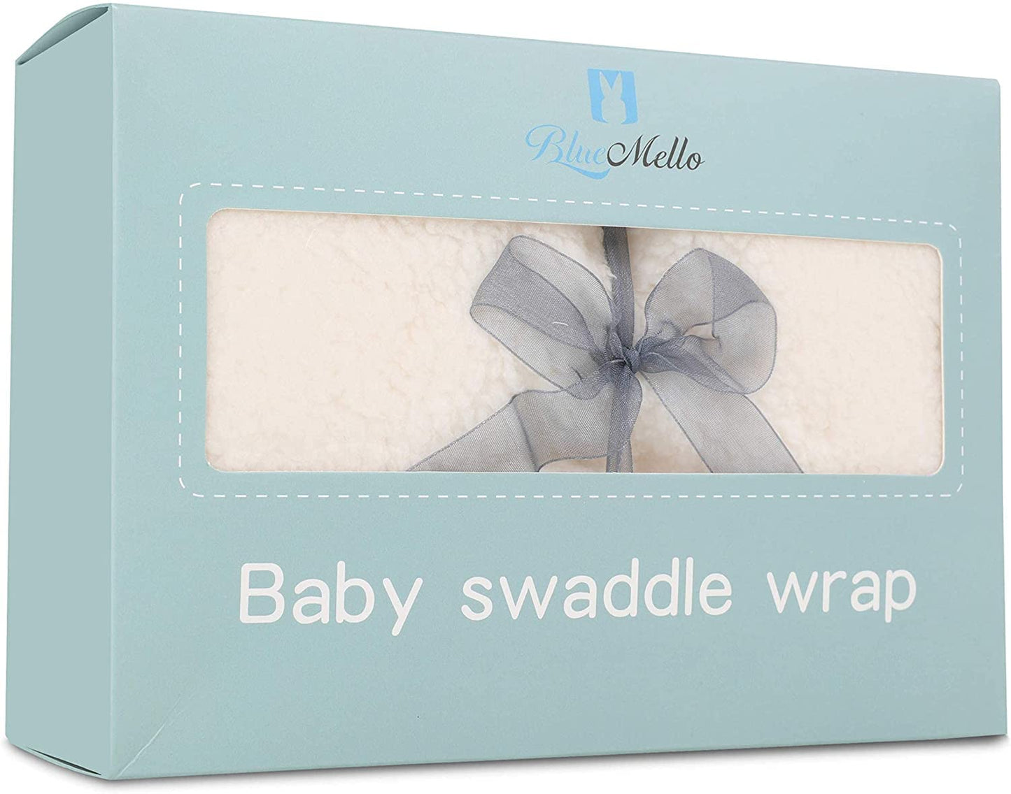 Baby Bear Swaddle Blanket | Ultra-Soft Plush Essentials for Infants 0-6 Months | Receiving Swaddling Wrap White | Ideal Newborn Registry and Toddler Boy Accessories | Perfect Baby Girl Shower Gift