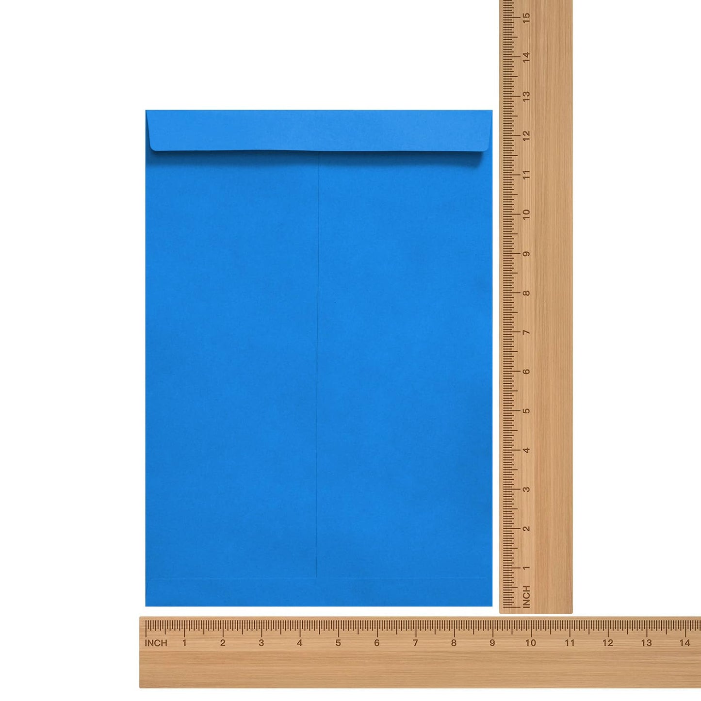 Tanshuqin 9" x 12.75" Dark Blue Self-Seal Catalog Envelopes Recycled Envelopes for Invitation Cards, Organizing and Storage, Pictures, Photos, Documents (100 PCS)
