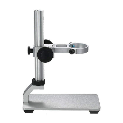 Bysameyee Wireless Digital Microscope 4K HD Wi-Fi Microscope Camera Digital Magnifier Compatible for iPhone, iPad, Android Phones and PC (Silver Stand)