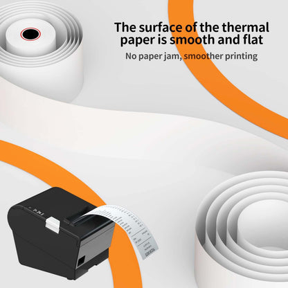 50 Rolls 2 1/4" x 50' Thermal Paper Receipt Rolls 2.25in x 50ft Cash Register POS Paper fits All Credit Card Terminals,58mm Thermal Receipt Paper