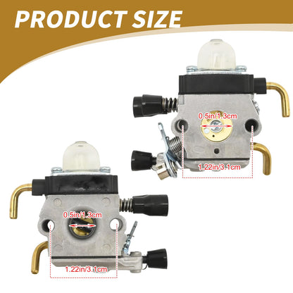 Anxingo FS45 Carburetor Replacement for Stihl FS38 FS46 FS55 KM55 HL45 FS45L FS45C FS46C FS55C FS55R FS55RC C1Q-S97 Carb Kit String Trimmer Weed Eater