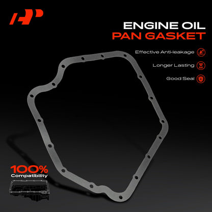 A-Premium Lower V6 3.6L Engine Oil Pan Gasket Set, Compatible with Dodge Grand Caravan, Journey, Avenger & Chrysler Town & Country, 200 & Ram C/V, ProMaster 1500 2500 3500 & Volkswagen Routan