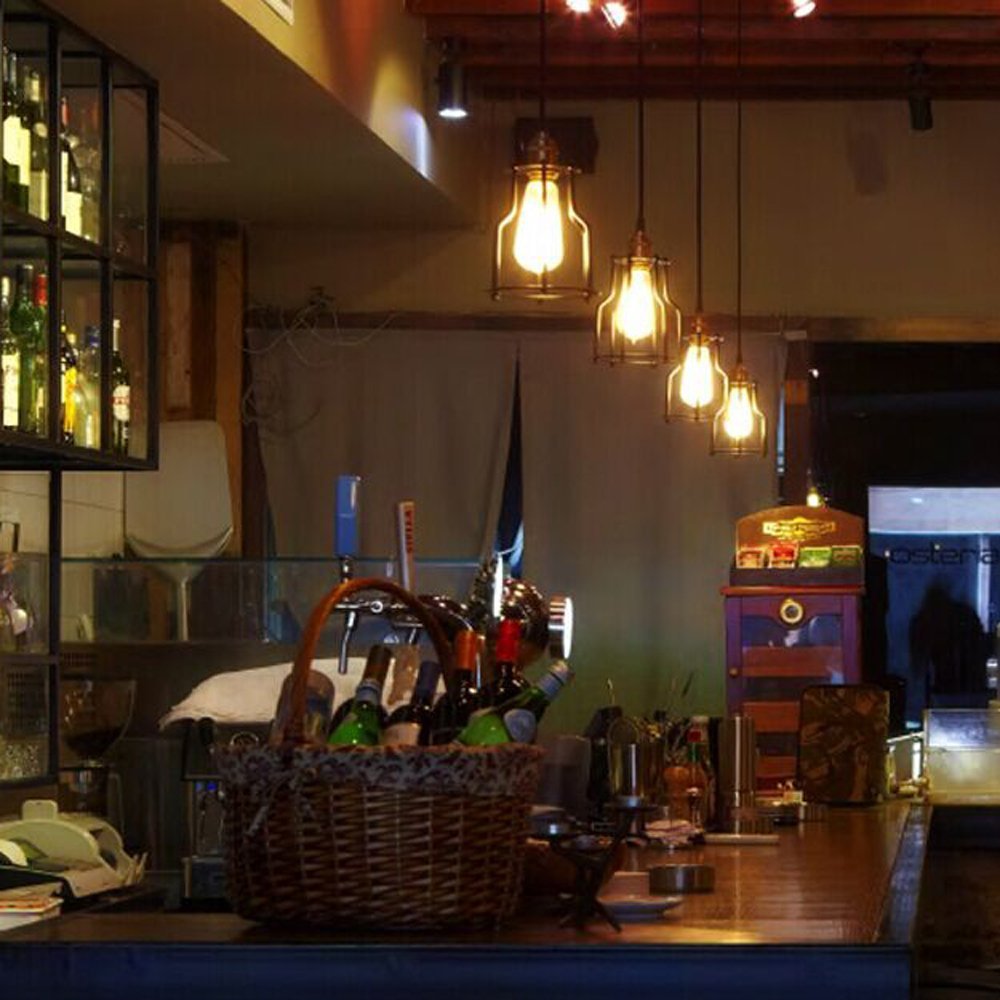 Vintage Edison LED Bulb,Antique 40W Vintage Edison Bulb,E26 Light Bulb Led Bulb 400 Lumens Warm White 2700K,Pack of 6(Non Dimmable)