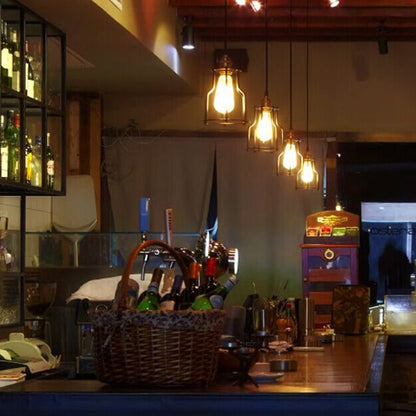 Vintage Edison LED Bulb,Antique 40W Vintage Edison Bulb,E26 Light Bulb Led Bulb 400 Lumens Warm White 2700K,Pack of 6(Non Dimmable)