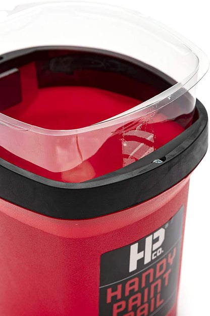 Bercom 2500-CT Handy Paint Pail with 6 Packs of Paint Pail Liners BER-2520-CT