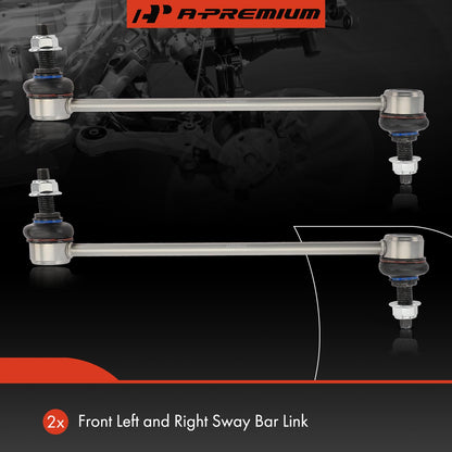 A-Premium 2 x Front Sway Bar Links Stabilizer Bar Links, Compatible with Kia Sportage 2011-2013, Hyundai Tucson 2010-2013