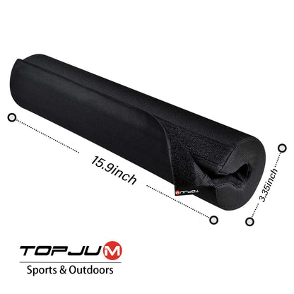 2 Pack Zero Gravity Chair Foot Rest, TOPJUM Footrest Cushion for Anti Gravity Folding Recliner, Footrest Padding for Patio Lawn Outdoor Chair, Lounge Accessory for Tall User (Black - Set of 2)