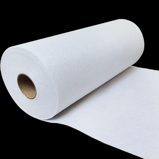 Yamamine Iron-On Fusible Fleece Interfacing for Sewing,15.7 Inch x 11 Yard Medium Weight One-Sided Loft Iron On Fusible Fleece for Bags Quilting Crafts and Home Decor