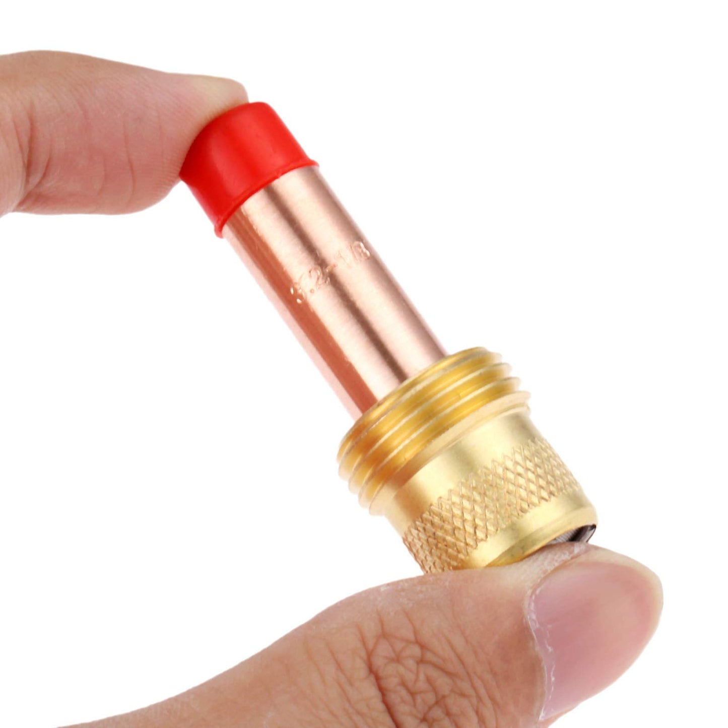 Mtsooning 5PCS 45V27 1/8"&3.2mm Gas Lens Collet Body for WP-17/18/26 Series TIG Welding Torch