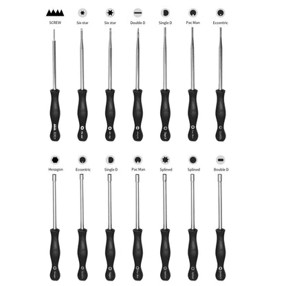 Vkinman 14Pcs Carburetor Adjustment Tool Screwdriver for Common 2 Cycle Small Engine for Poulan Husqvarna STIHL Echo Trimmer Weedeater Chainsaw Carb Adjust Tools Carb Tools