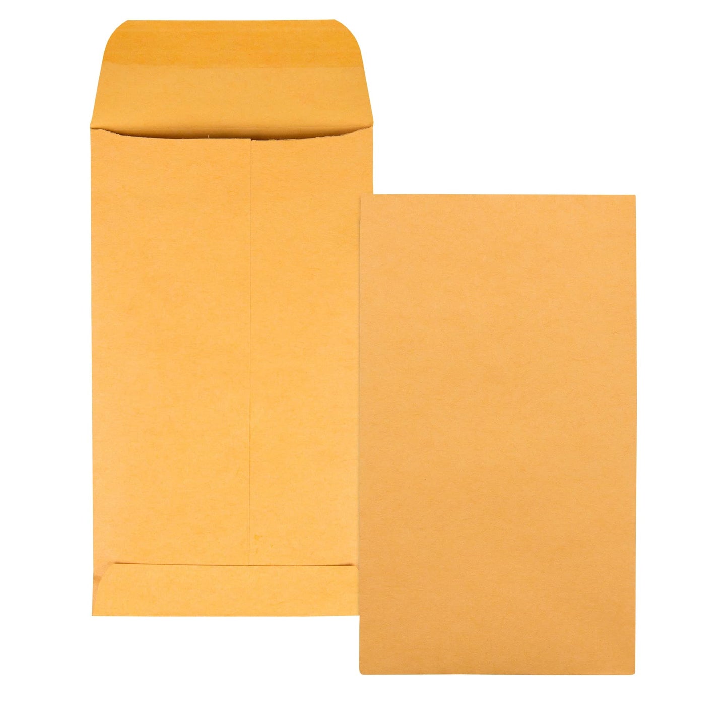 3 1/8 x 5 1/2" Kraft Gummed Envelopes