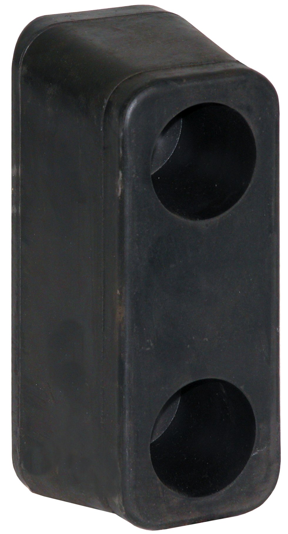 Buyers Products B5540 Molded Rubber Bumper, 2-1/2 X 3 X 6 Inch, Set of Two Bumpers For Truck And Trailer Protection, Durable Dock Bumper For Equipment And Delivery Bays
