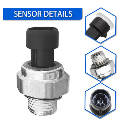 12677836 Oil Pressure Sensor and Socket for Chevy Silverado 1500 2500 3500 Express Corvette Suburban Avalanche Impala Tahoe Trailblazer& GMC Sierra Savana Yukon Envoy&Cadillac CTS Escalade