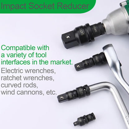 LEPEVNEY 1/2" Drive (Female) x 1" (Male) Impact Socket Adapter, CR-MO Steel, Compatible with Air Impact Wrenches, Breaker Bars, Ratchets