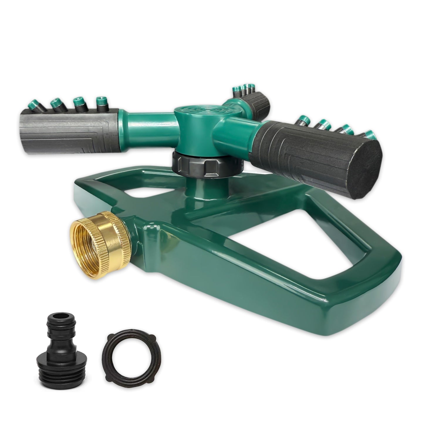 Sprinkler for Yard, Rotating Garden Sprinkler for Large Area Coverage, Lawn and Yard Adjustable Sprinklers