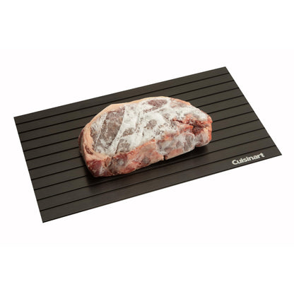 Cuisinart Quick Defrosting Tray for Frozen Meat, Non-Stick, Easy to Clean, Black (CDT-010C)