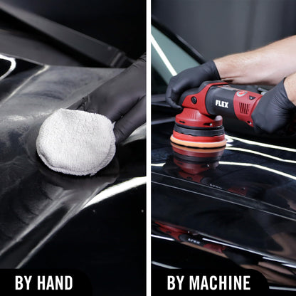 Turtle Wax 53448 Hybrid Solutions Ceramic Acrylic Black Polish and Wax Formulated for Black Car Paint, Removes Surface Scratches and Swirl Marks, Provides Water Repellency, 14 oz. (Pack of 1)