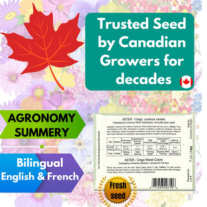 25 Packs Sachets Flowers Varieties Heirloom Seeds Packets Seeds with 25 Planting Labels 100% Non-GMO. Sachets de graines potagères