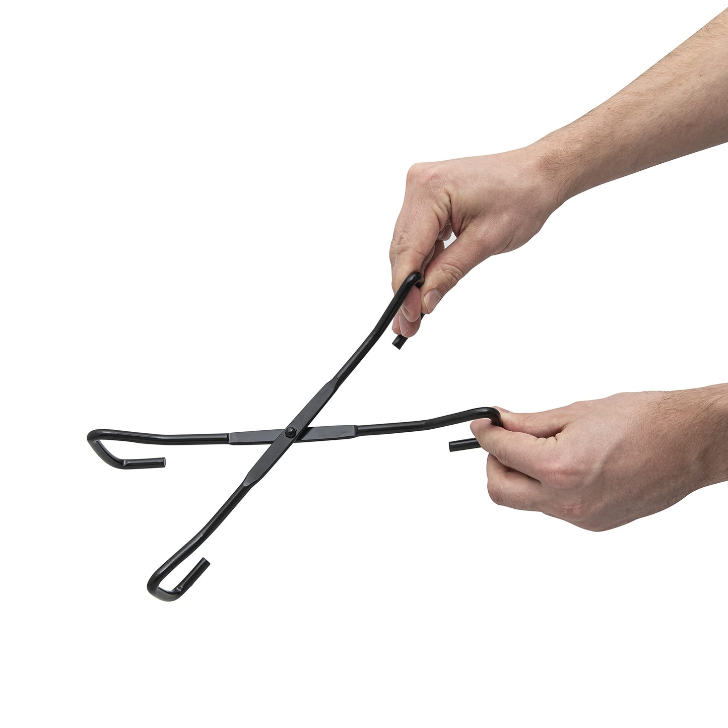 RAAKARRS Dutch Oven Lid Lifter and Stand Set - Black Finish Folding Stand - Perfect for Outdoor Camping and Picnics