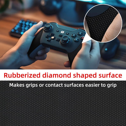 WELSTIK Rubber Grip Tape, Ultra Strong Waterproof Anti Slip Tape with Textured Adhesive for DIY Tools & Gadgets (Black, 2In x 33Ft)