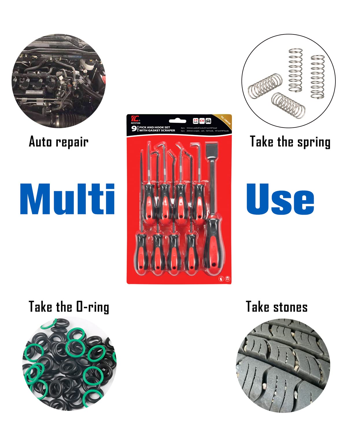 9 PC Hook and Pick Set