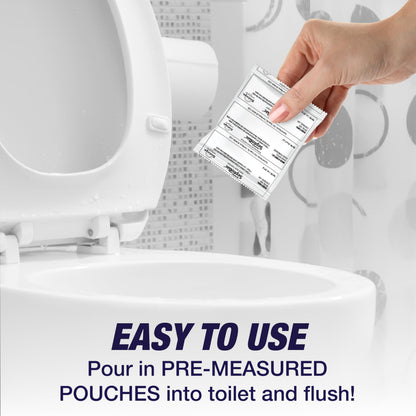 SeptoBac Septic Tank System Treatment, Pre-Measured Pouches for Weekly Use in Sewage Waste Tank in Homes, RVs, Boats, 16-Pack