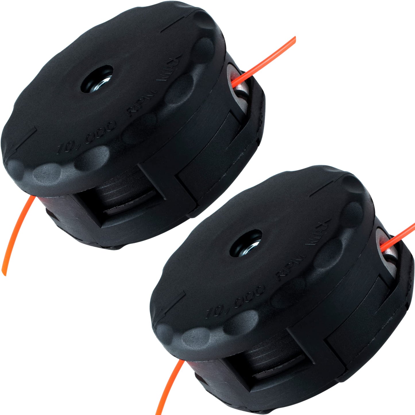 BlueStars 2 Packs SRM-225 String Trimmer Head - Compatible with Speed Feed 400 for Echo Weed Eater SRM 225 SRM210 SRM2100 SRM225 SRM200 SRM230 SRM250 SRM265 SRM266 Shiandaiwa T195S T220 T222 Trimmer
