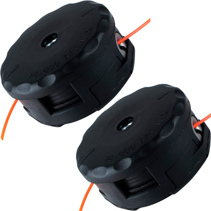 BlueStars 2 Packs SRM-225 String Trimmer Head - Compatible with Speed Feed 400 for Echo Weed Eater SRM 225 SRM210 SRM2100 SRM225 SRM200 SRM230 SRM250 SRM265 SRM266 Shiandaiwa T195S T220 T222 Trimmer