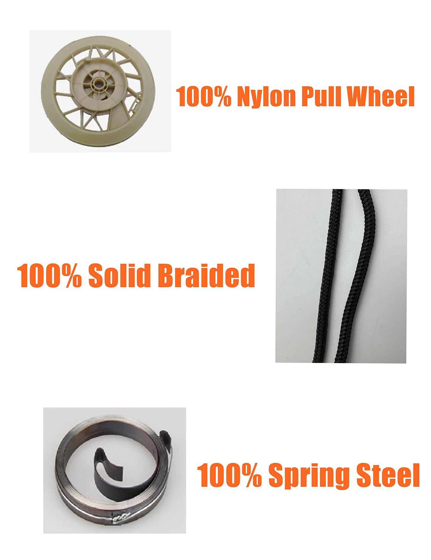 YAMAKATO Pull Start Assembly for Kohler 3000 Series Engine SH265 SH270 SH255 196cc KH-18-165-05-S Recoil Starter Cord Rope Assy