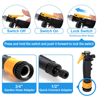 RV Water Heater Anode, Hot Water Heater Flush Wand and Stainless Steel Brush Kit for Cleaning Sediment - Designed for Suburban and Mor-Flo Water Heaters (9 Pcs RV Anode Rod Kit)