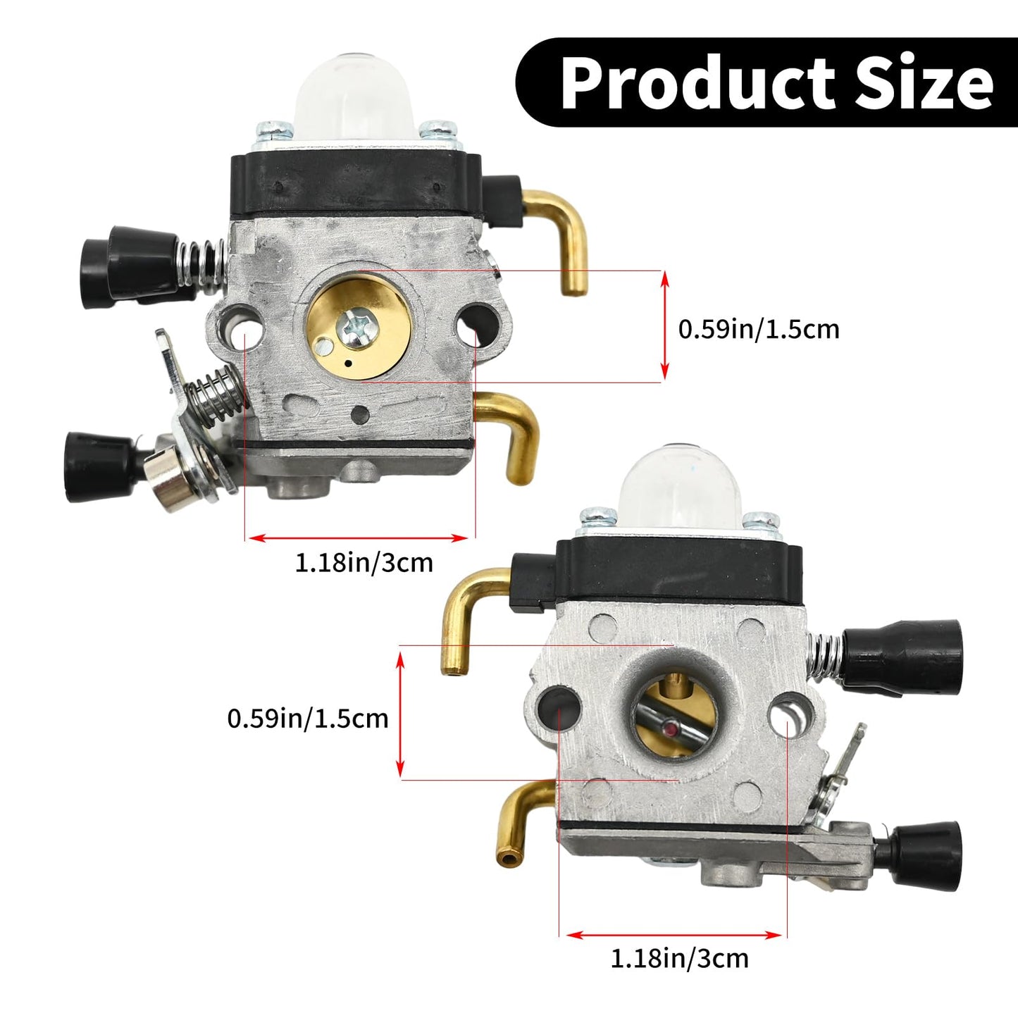 Vkinman C1Q-S157 Carburetor Replacement for Stihl FS80R FS85R KM85 HS75 FS74 FS76 HT75 Carb