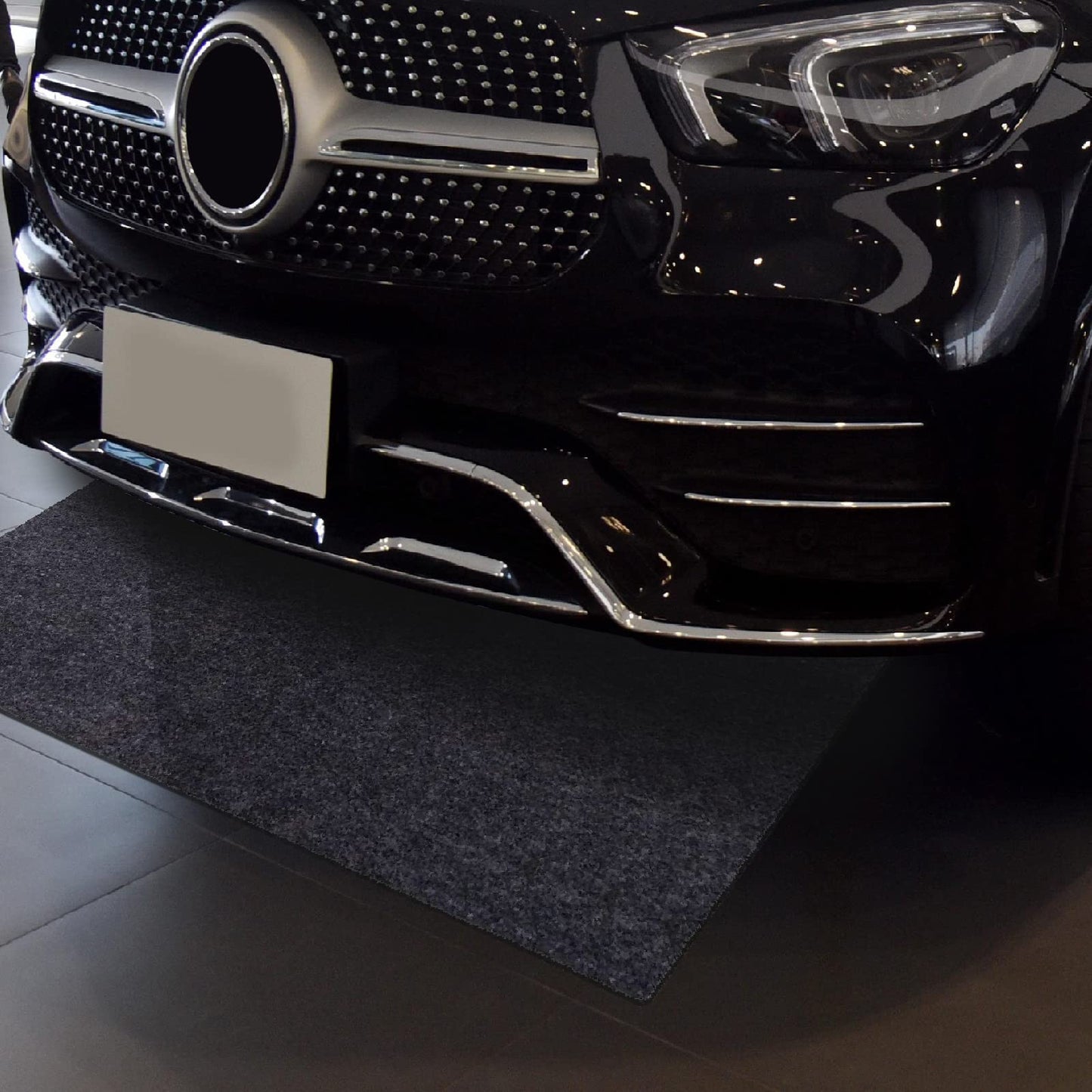 SMART HOME CHEF 36x60 inches Garage Floor Mat for Under Car,Premium Oil Spill Mat,Absorbent Oil Mat Protects Floor from Spills, Drips, Splashes and Stains, Reusable/Sturdy/Waterproof