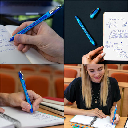 Schneider Slider Memo XB Ballpoint Pen (Box of 10) (Blue)