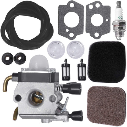 Vkinman C1Q-S97 Carburetor with Air Filter Fuel Repower Carb Kit Replacement for Sthil FS75 FS80 FS80R FS85 FS85R FS85T FS85RX String Trimmer