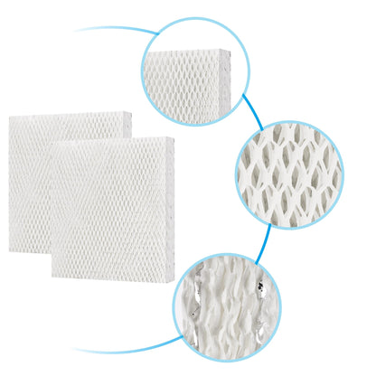 2 Pack HC22P Humidifier Filter Pad Compatible with Honeywell humidifier Filter HE100, HE225 HE240 HE150, HE220, Aprilaire 110 220 550 Humidifier Filter Wicks