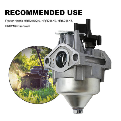 Anxingo 16100-Z8B-901 Carburetor (BB76A A) Replacement for Honda GCV160 GCV160LA1 GCV160LA0 Engines HRR216K10 HRR216K11 HRR216K9 HRS216K5 HRS216K6 HRS216K7 Lawn Mowers