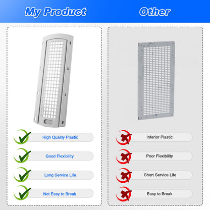 WE22X35337 Dryer Lint Screen Cover Grid Compatible with Washer |dryer lint trap dryer | dryer lint filter housing