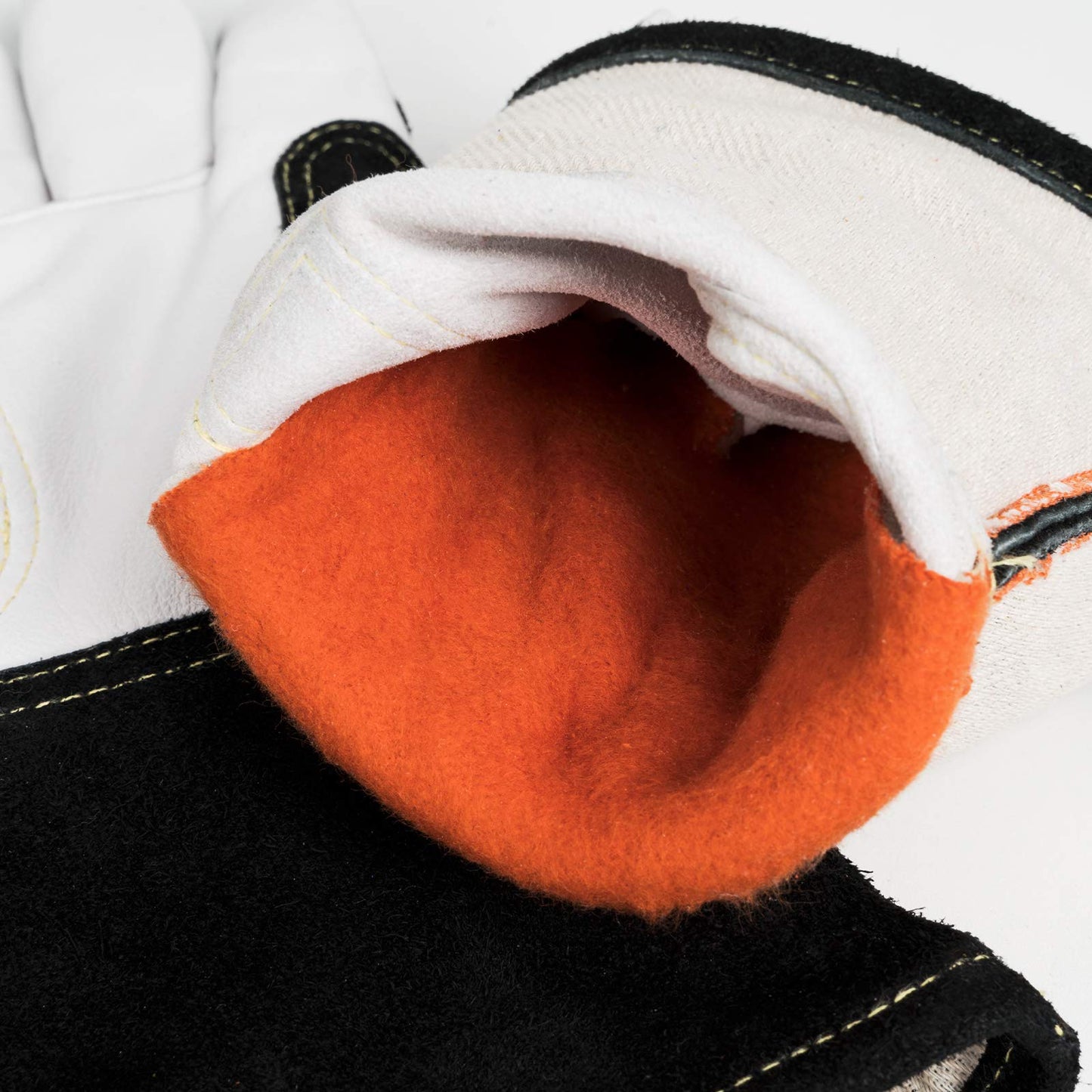 YESWELDER Premium Goatskin TIG Welding Gloves | Top Grain Leather | High Dexterity |True- Fit-L