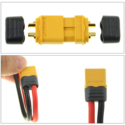 Amass 20 Pair XT60H Bullet Connector Plug Upgrated of XT60 Sheath Female & Male Gold Plated for RC Parts … … …