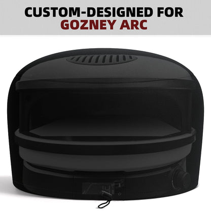 Waterproof Pizza Oven Cover for Gozney Arc / Tread, COMPEAK Outdoor Pizza Oven Accessory Made of 600D Thick Fabric, Tear Resistant, Windproof with Drawstring (Cover Only)